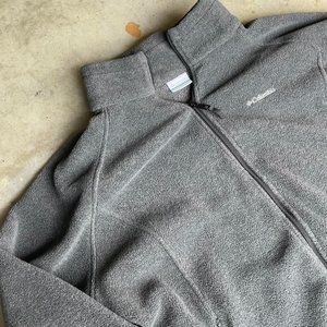 Dark Grey Oversized Columbia Sportswear Fleece